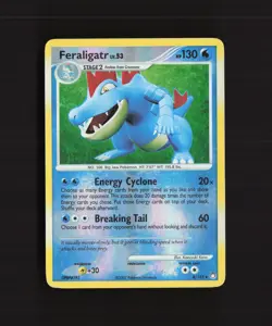 Feraligatr 8/123 Mysterious Treasures Reverse Holo Rare Pokemon Card MP - Image 1