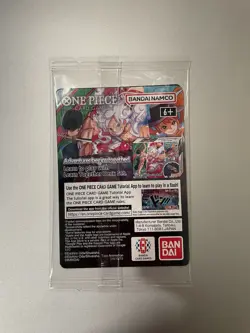 Bandai One Piece CCG Monkey.D.Luffy Holo Promo US Voyage Character Card P-055 - Image 2