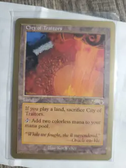 City of Traitors - 1999 Kai Budde (EXO) World Championship Decks Regular - Image 1