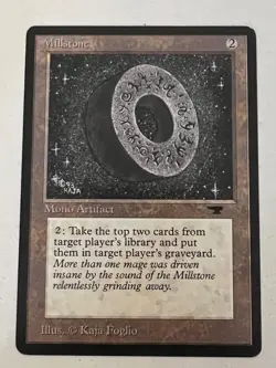 Magic the Gathering MTG Antiquities Millstone NM- Playset (4) (Beta Bob) - Image 5