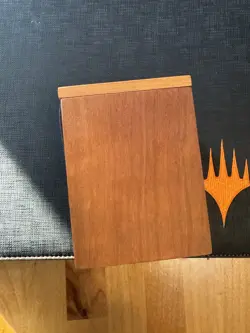 Wyrmwood Gaming Wooden And Leather Tcg Mtg Pokemon Deck Box - Image 4