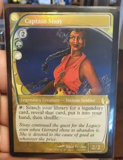 Captain Sisay Foil Future Sight Mystery Booster 2 MTG MB2 MT/NM Condition - Image 1