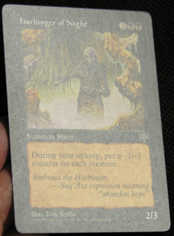 Harbinger of Night - Magic The Gathering MTG - Mirage *NM/LP* - Image 4