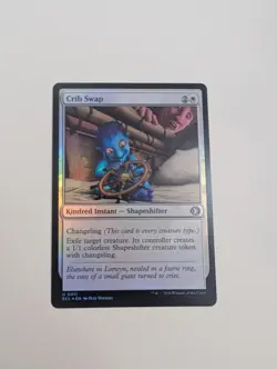 MTG - Crib Swap (Foil) - Lorwyn Eclipsed NM/M Condition - Image 1