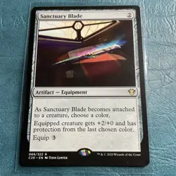 Sanctuary Blade Commander 2020 Regular 069/322 Rare LP/NM MTG - Image 1