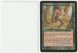 Urza's Destiny MTG Elvish Piper ARTIST PROOF signed Scott M. Fischer - Image 1