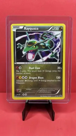 Pokemon 2016 - Rayquaza XY141 XY Holo - Black Star Promo - Near Mint - Image 1
