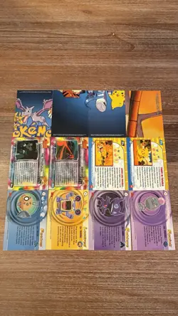GOOD CONDITION Topps Pokemon TV Animation Series 1 The First Movie Advanced LOT - Image 4