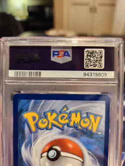 2021 POKEMON SWORD & SHIELD FUSION STRIKE #245 FULL ART/CELEBI V PSA 9 - Image 4