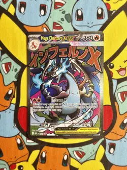 Pokemon Phantasmal Flames UPC MEGA CHARIZARD X EX #23 PROMO - Image 1
