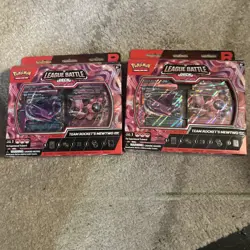 Pokemon TCG Team Rocket’s Mewtwo ex League Battle Deck ( lot of 2) Factory Seal - Image 2