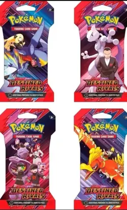 Pokemon TCG Scarlet and Violet Destined Rivals x1 Booster Pack SEALED - Image 1