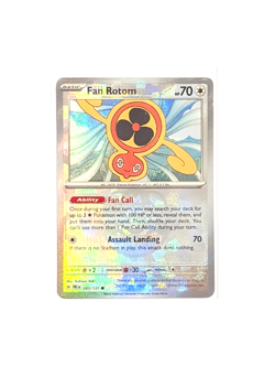Fan Rotom 85/131 Master Ball Common Prismatic Evolutions POKEMON TCG PRE ENGLISH - Image 1