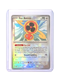 Fan Rotom 85/131 Master Ball Common Prismatic Evolutions POKEMON TCG PRE ENGLISH - Image 3