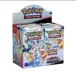 Pokemon Prismatic Evolutions Booster Pack Display Box TCG Lucario Eevee Flareon - Image 1