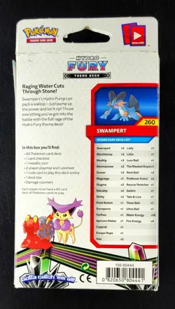 Pokemon Celestial Storm Hydro Fury Theme Deck New Sealed NOS - Image 2