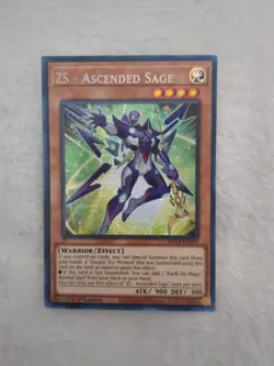 MP22-EN059 ZS - Ascended Sage - Secret Rare - Yugioh Card - Image 1