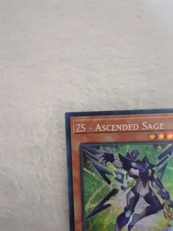 MP22-EN059 ZS - Ascended Sage - Secret Rare - Yugioh Card - Image 2