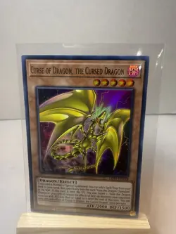 Yu-Gi-Oh! Curse of Dragon, the Cursed Dragon LDS1-EN118 Legendary Duelists 1st … - Image 1