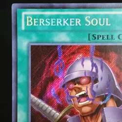 Berserker Soul DRLG-EN007 Dragons of Legend Secret Rare 1st Edition VLP - Image 2