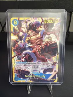 Monkey.D.Luffy (118) OP11-118 A Fist of Divine Speed Foil - Image 1