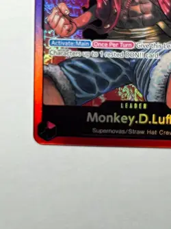 Monkey.D.Luffy ST01-001 One Piece Starter Deck 1 Straw Hat Crew MINT Foil - Image 4