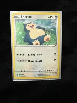 Snorlax SWSH032 SWSH: Sword & Shield Promo Cards Holo Near Mint - Image 5