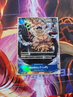 One Piece Card Game - OP11-058 - Monkey D Luffy - Treasure Rare OP13 - English - Image 1