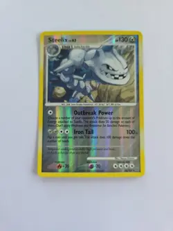 Steelix Reverse Holo Stormfront 2008 Pokemon TCG Card #28/100 - Image 2