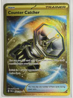 Counter Catcher Hyper Rare SV04: Paradox Rift 264/182 LP-NM Pokemon Card - Image 1