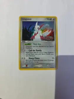 Zangoose 25/108 Holo Stamped EX Power Keepers Pokemon Cards - LP - Image 1