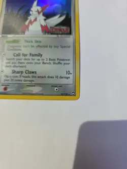 Zangoose 25/108 Holo Stamped EX Power Keepers Pokemon Cards - LP - Image 2