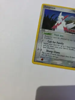 Zangoose 25/108 Holo Stamped EX Power Keepers Pokemon Cards - LP - Image 3
