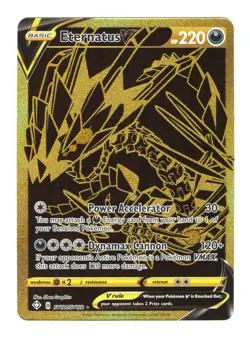 Eternatus V SV121/SV122 Shining Fates: Shiny Vault Holo Pokemon Card NM - Image 1