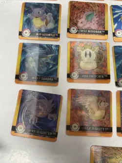 Pokemon Artbox Action Flipz 3D Lenticular Card Premier Edition Vintage Lot of 32 - Image 3
