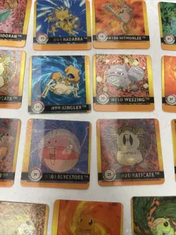 Pokemon Artbox Action Flipz 3D Lenticular Card Premier Edition Vintage Lot of 32 - Image 5