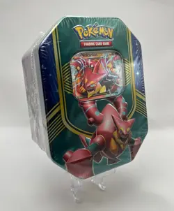 (402843) Pokemon 2016 Volcanion EX Battle Heart Collectors Tin - Factory Sealed - Image 2