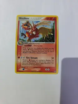 Pokemon TCG Blaziken Holo Rare Card Power Keepers 5/108 - Image 1
