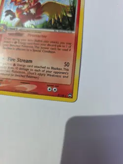 Pokemon TCG Blaziken Holo Rare Card Power Keepers 5/108 - Image 2