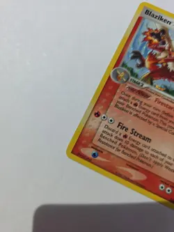 Pokemon TCG Blaziken Holo Rare Card Power Keepers 5/108 - Image 3