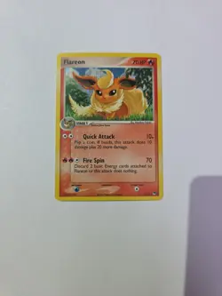 Pokemon TCG 2006 Flareon 2/17 Pop Series Promos, Holo Rare Card - Image 1