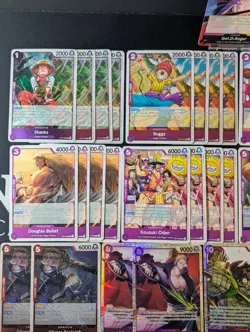 One Piece Card Game - Red/Purple Gold.D.Roger Deck Core (51 Cards) OP13 - Image 3