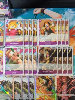 One Piece Card Game - Red/Purple Gold.D.Roger Deck Core (51 Cards) OP13 - Image 4