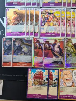 One Piece Card Game - Red/Purple Gold.D.Roger Deck Core (51 Cards) OP13 - Image 5