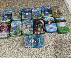 1000 Pokemon card job lot bulk collection includes Holo/Rev Holo and tins - Image 1