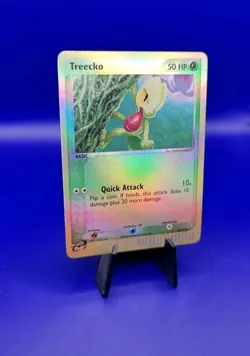 Treecko 80/97 Reverse Holo Ex Dragon Uncommon Pokemon Card TCG Nintendo 2003 - Image 2