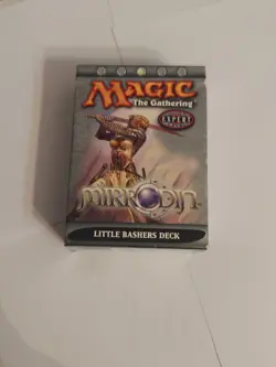 Little Bashers Deck Mirrodin Magic The Gathering CCG Rules With Insert - Image 1