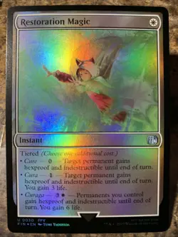 MTG TCG Final Fantasy Restoration Magic 0030 Foil Uncommon - Image 1