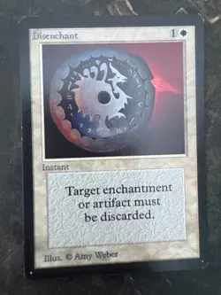 *** BETA Disenchant *** NM-Mint Beauty! - Vintage MtG Magic - Image 1