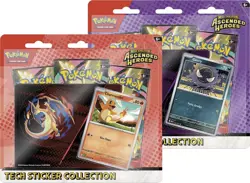 Pokemon Ascended Heroes Tech Sticker Collection (2 Pack) SET (Gastly/Charmander) - Image 1